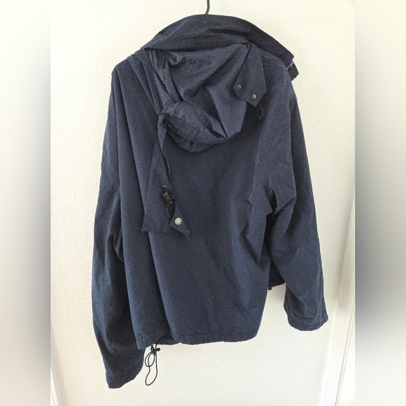 Polo Ralph Lauren Jacket Hooded Navy Blue Mens Size 3X Fleeced Interior *READ - Picture 6 of 9